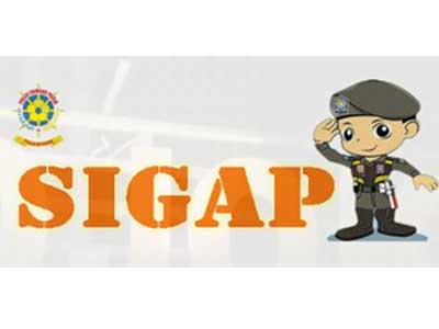 Logo SIGAP (Sistem Informasi Penegak Perda)