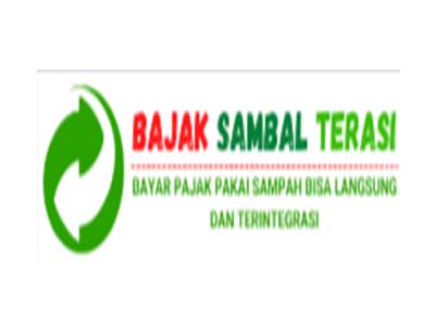 Logo BAJAK SAMBEL TERASI (Bayar Pajak Pakai Sampah bisa Langsung Terintegrasi)